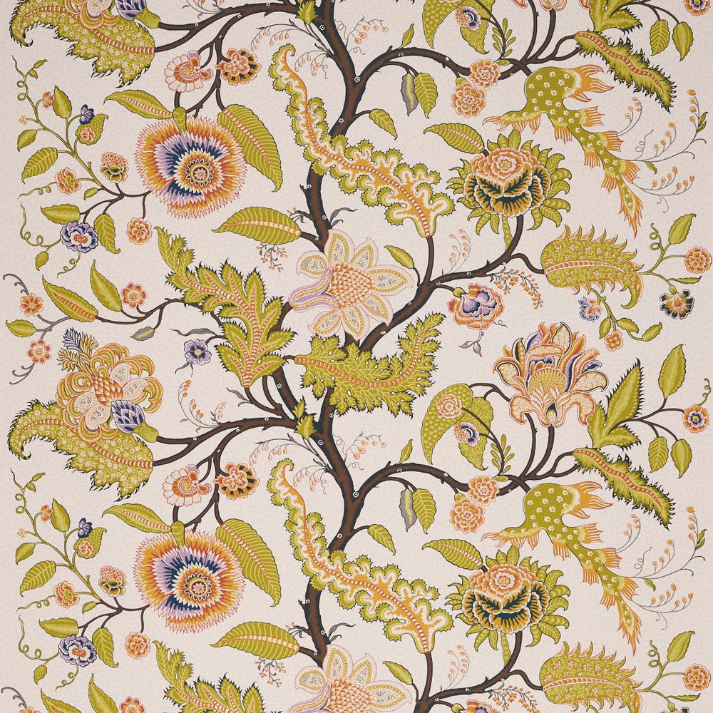 Sinhala Sidewall Bittersweet 5006610 by Schumacher Wallpaper Martyn Lawrence Bullard 52.75" - Fabric Carolina -