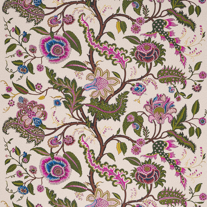 Sinhala Sidewall Jewel 5006614 by Schumacher Wallpaper Martyn Lawrence Bullard 52.75" - Fabric Carolina -