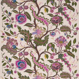 Sinhala Sidewall Jewel 5006614 by Schumacher Wallpaper