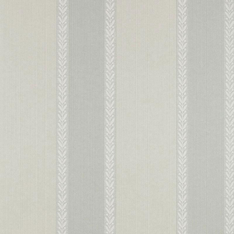 Bayberry Stripe Water Blue 203861 by Schumacher Designer Wallpaper Simply Charming 10.25" - Swanky Fabrics -