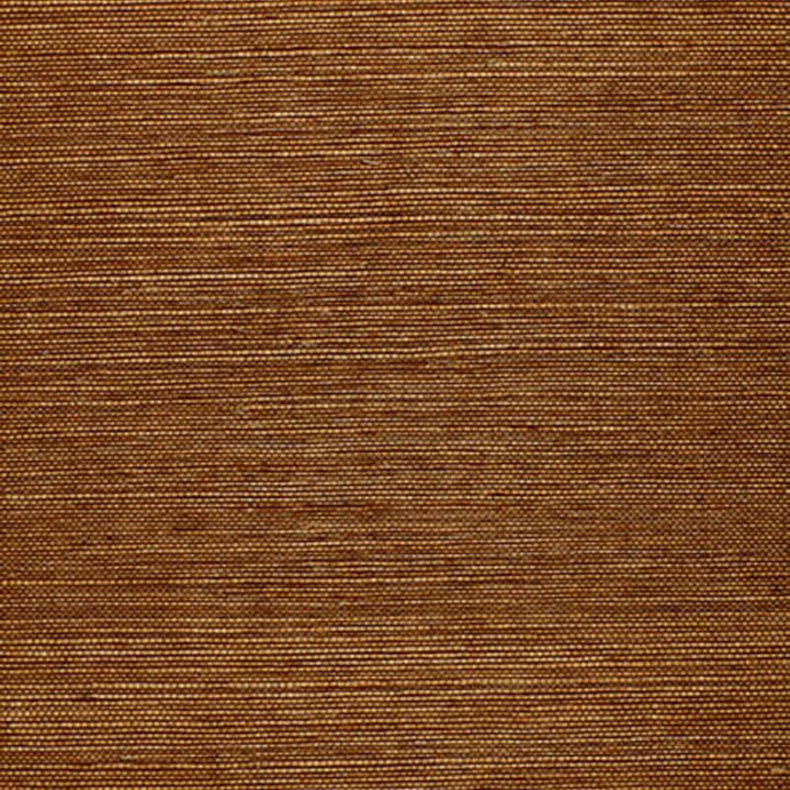 Osan Sisal Dark Camel 529633 by Schumacher Designer Wallpaper Quiet Beauty - Swanky Fabrics -