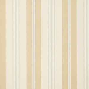 Chalon Stripe Vanilla 5002480 by Schumacher Wallpaper
