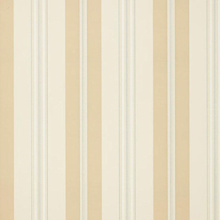 Chalon Stripe Vanilla 5002480 by Schumacher Wallpaper Simply Charming - Fabric Carolina -