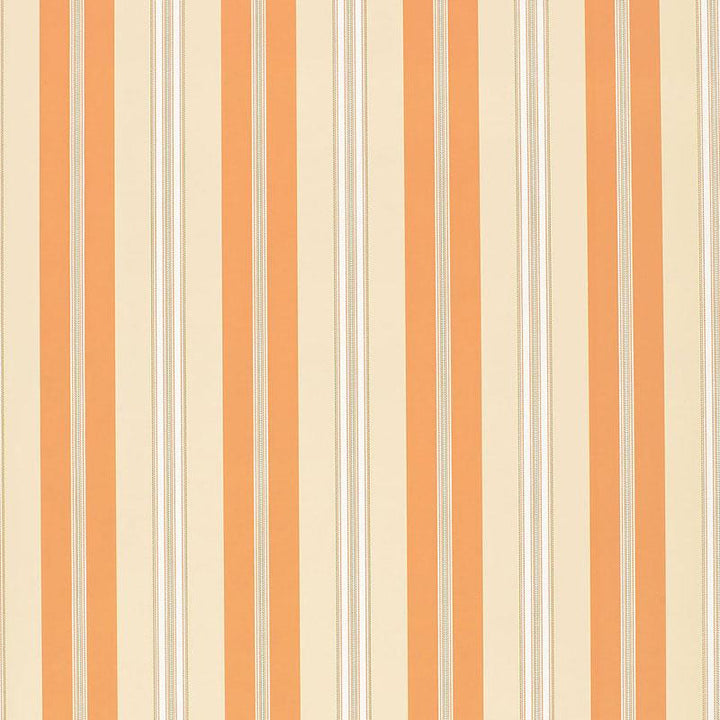 Chalon Stripe Coral 5002485 by Schumacher Wallpaper Stripes Wallcovering Collection - Fabric Carolina -
