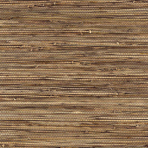 Bamba Rushcloth Ash 5002842 by Schumacher Wallpaper