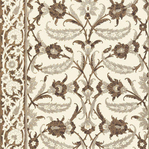 Topkapi Sepia 5006661 by Schumacher Wallpaper