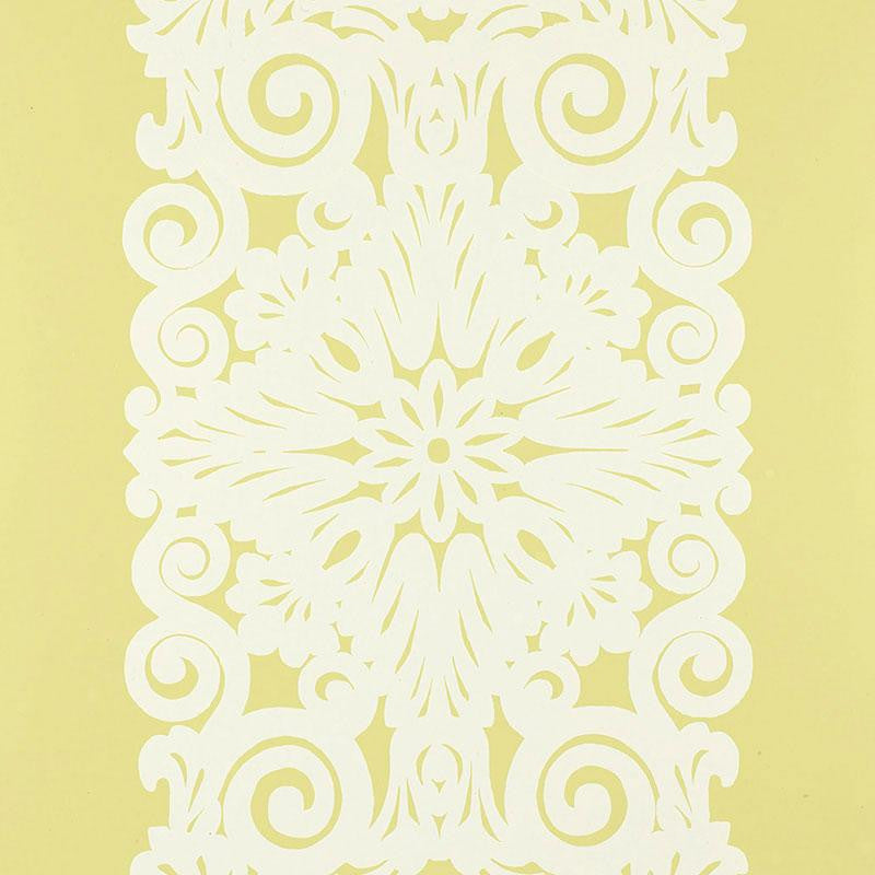 Graphic Panel Stripe Spring 5003202 by Schumacher Wallpaper Avant Garde 27.0" - Fabric Carolina -