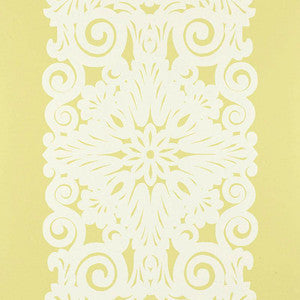 Graphic Panel Stripe Spring 5003202 by Schumacher Wallpaper
