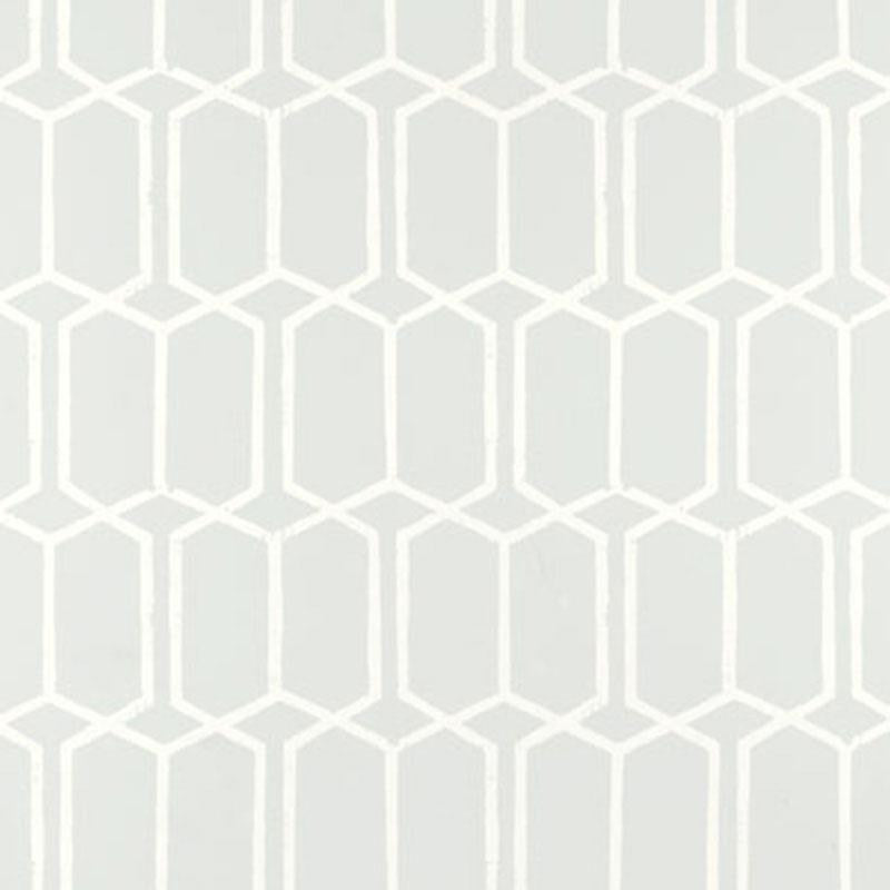 Modern Trellis Cirrus 5003280 by Schumacher Designer Wallpaper The Smart Set 6.75" - Swanky Fabrics -