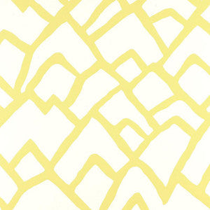 Zimba Soft Chartreuse 5003301 by Schumacher Wallpaper