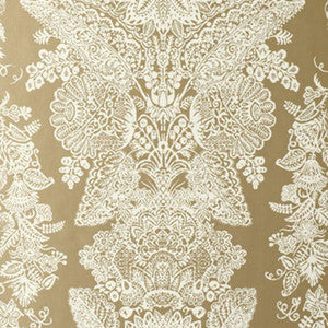 Lace Champagne 5003321 by Schumacher Wallpaper