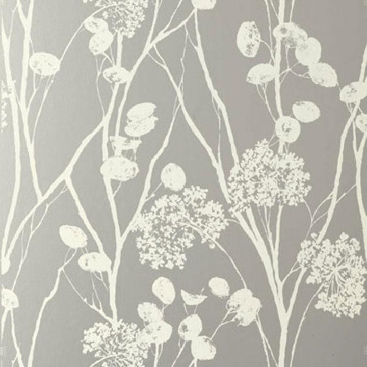 Moonpennies Silver 5003330 by Schumacher Wallpaper Avant Garde 24.0" - Fabric Carolina -