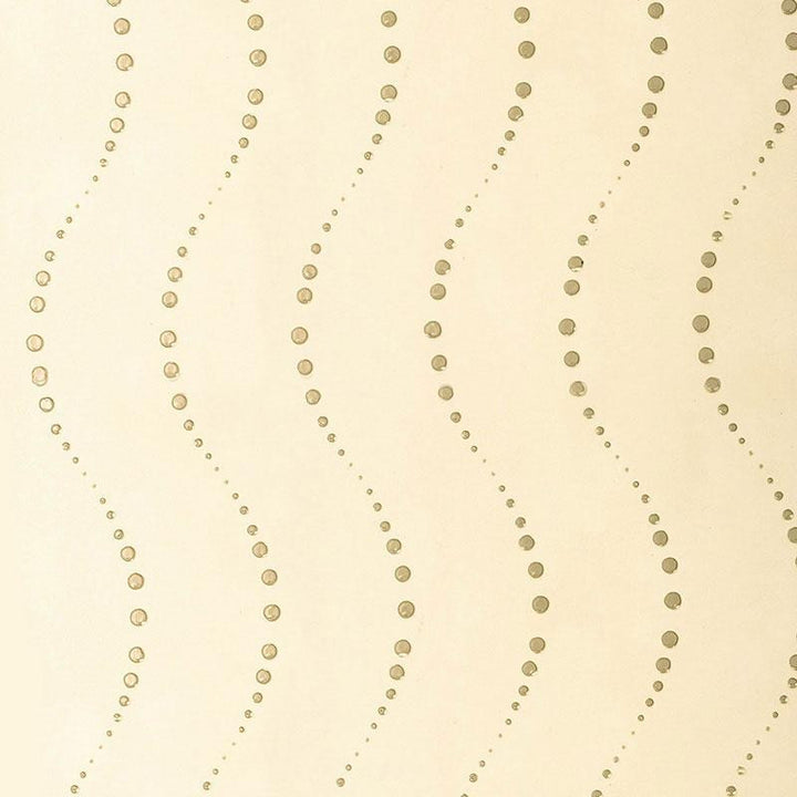 Bubbles Cream 5003420 by Schumacher Wallpaper Atelier 3.75" - Fabric Carolina -
