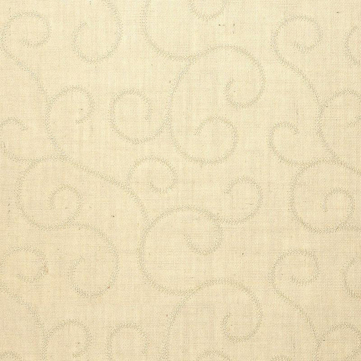 Adhafera Scroll Oatmeal 5003540 by Schumacher Wallpaper Atelier 17.38" - Fabric Carolina -