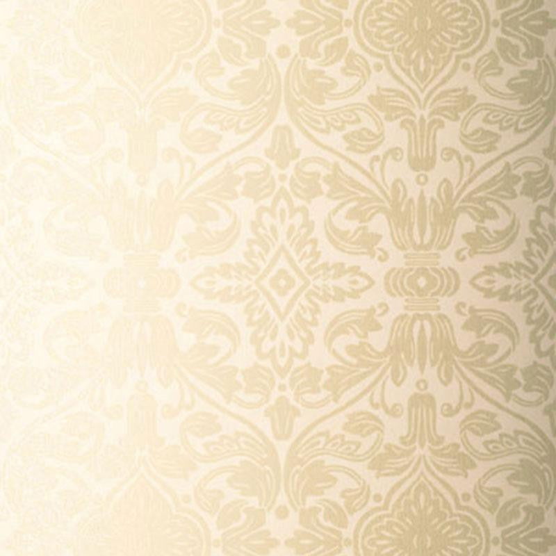 Varenna Damask Sand 5003600 by Schumacher Wallpaper Palazzo 13.5" - Fabric Carolina -
