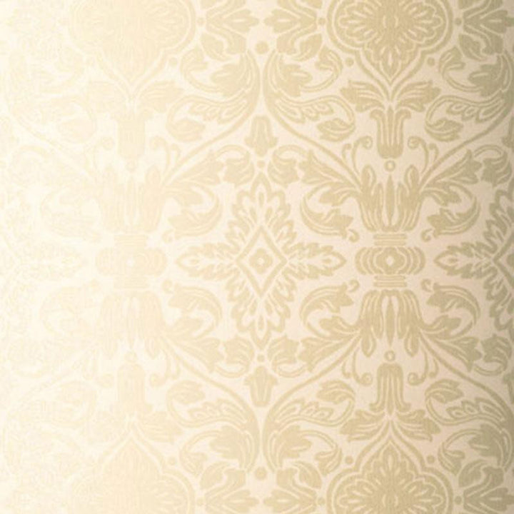 Varenna Damask Sand 5003600 by Schumacher Wallpaper Palazzo 13.5" - Fabric Carolina -