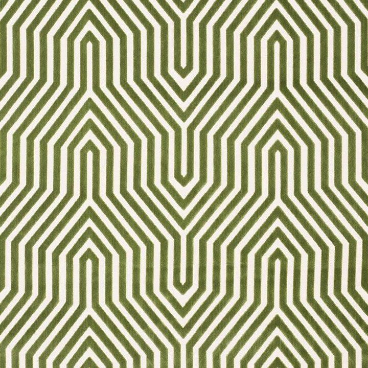 Vanderbilt Velvet Lettuce 66193 by Schumacher Fabric Cut & Patterned Velvets 13.88" - Fabric Carolina -