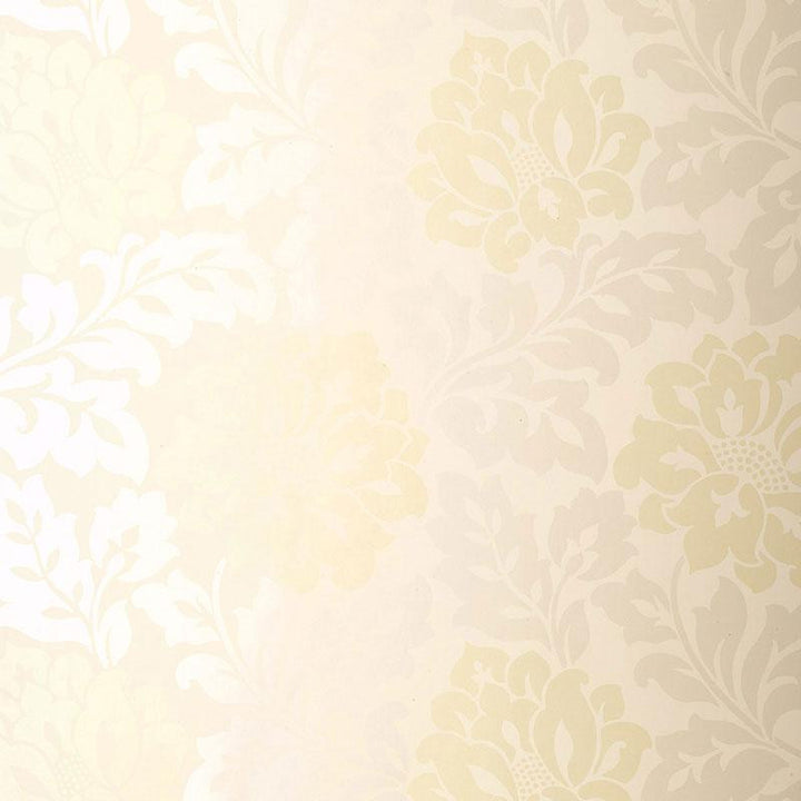 Saraceno Damask Citrine 5003630 by Schumacher Wallpaper Palazzo 13.5" - Fabric Carolina -