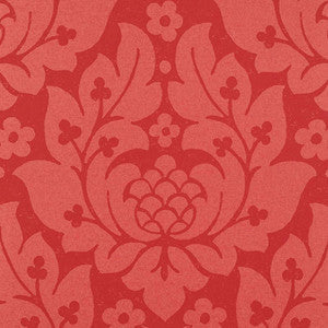 Fiore Damask Berry 5003672 by Schumacher Wallpaper