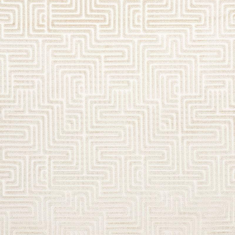 Lisboa Velvet Pearl 72950 by Schumacher Designer Fabric Cut & Patterned Velvets 6.75" - Swanky Fabrics -