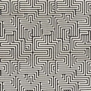 Lisboa Velvet Obsidian 72952 by Schumacher Fabric