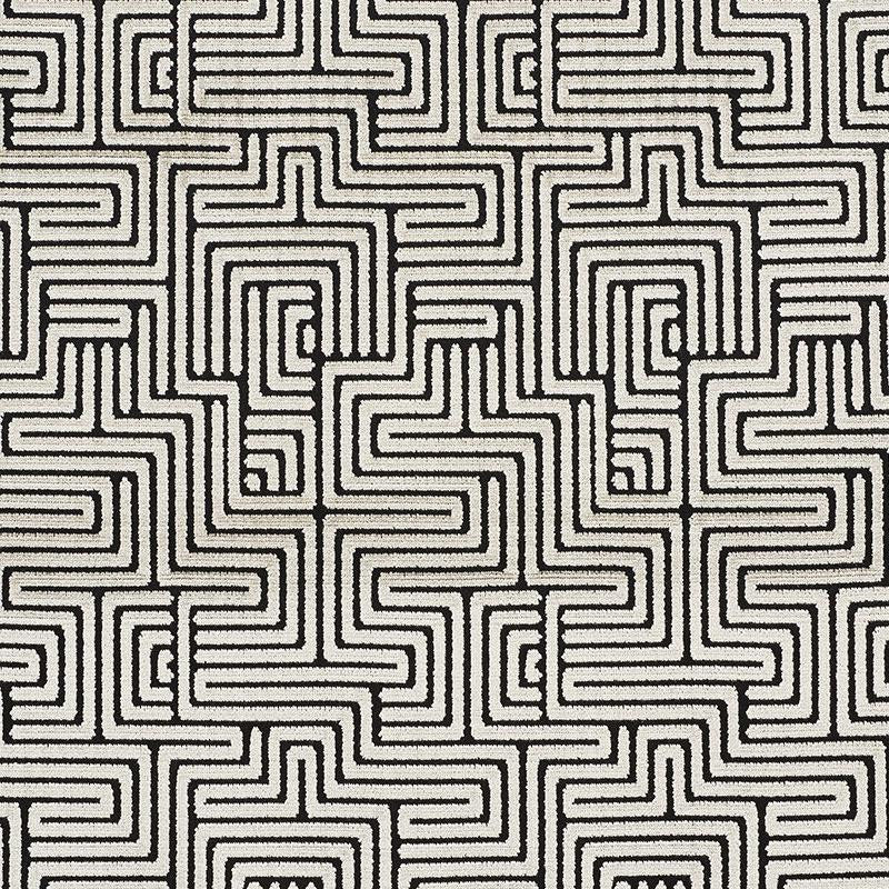 Lisboa Velvet Obsidian 72952 by Schumacher Designer Fabric Cut & Patterned Velvets 6.75" - Swanky Fabrics -