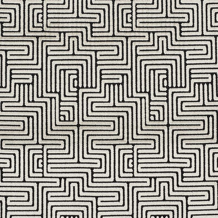 Lisboa Velvet Obsidian 72952 by Schumacher Designer Fabric Cut & Patterned Velvets 6.75" - Swanky Fabrics -