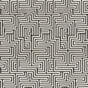 Lisboa Velvet Obsidian 72952 by Schumacher Fabric