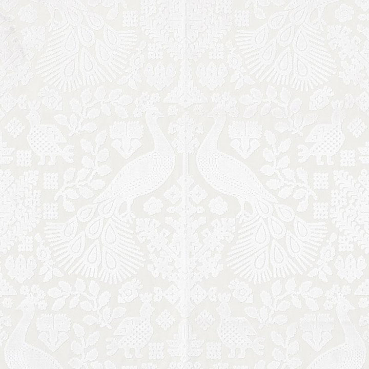 Pavone Velvet Opal 72971 by Schumacher Fabric Cut & Patterned Velvets 27.25" - Fabric Carolina -