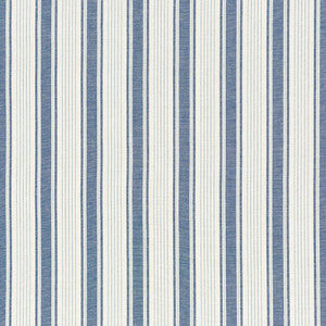 Ojai Stripe Prussian Blue 73000 by Schumacher Fabric