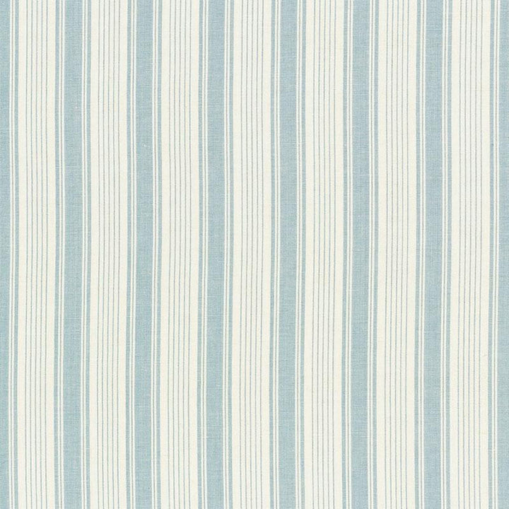 Ojai Stripe China Blue 73001 by Schumacher Fabric Mark D. Sikes 2.75" - Fabric Carolina -