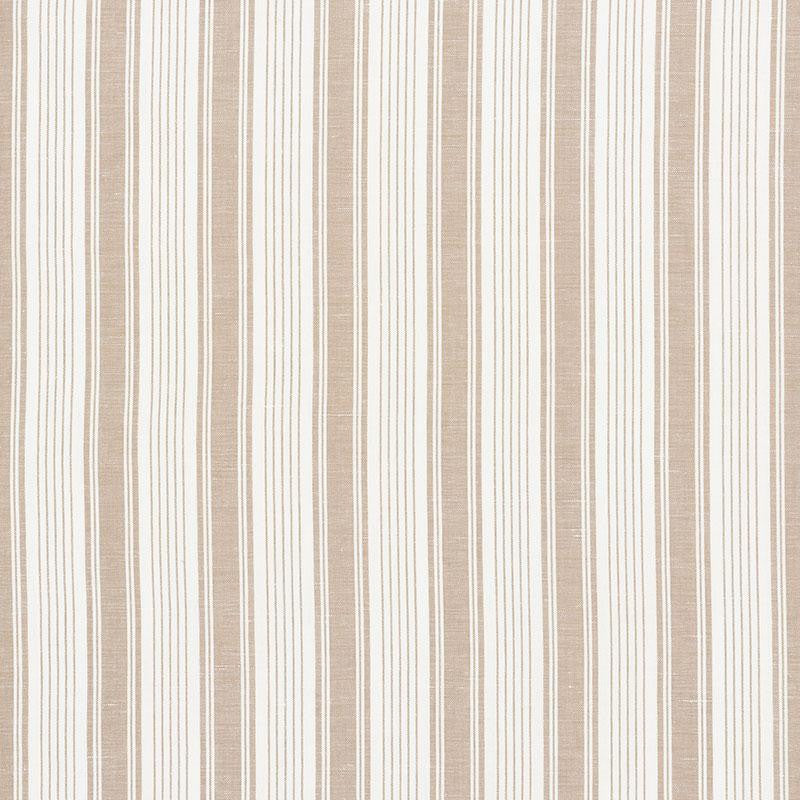 Ojai Stripe Neutral 73003 by Schumacher Fabric Mark D. Sikes 2.75" - Fabric Carolina -
