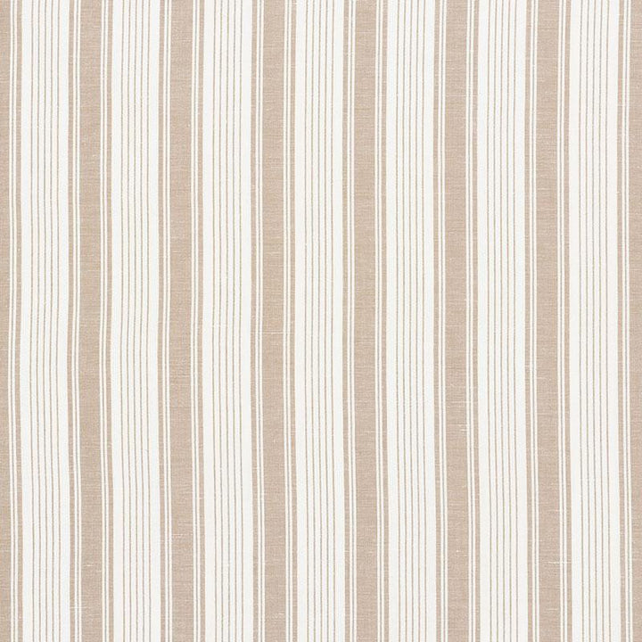 Ojai Stripe Neutral 73003 by Schumacher Fabric Mark D. Sikes 2.75" - Fabric Carolina -