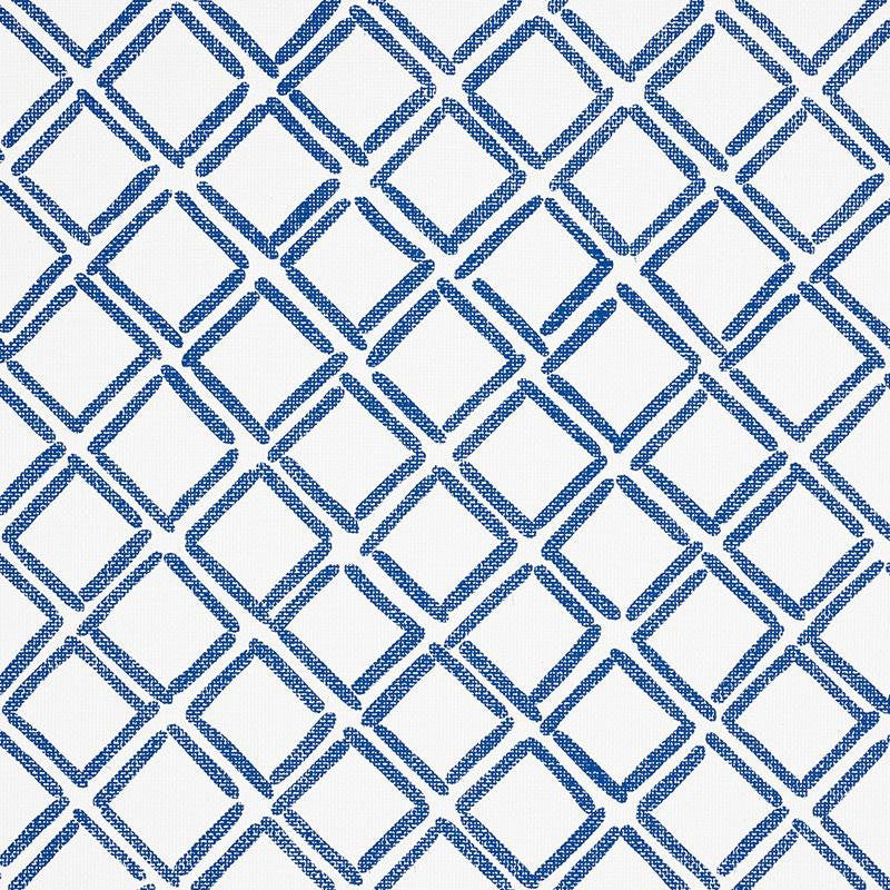 Dina Paperweave Cobalt 5008860 by Schumacher Wallpaper Textural Appeal 17.0" - Fabric Carolina -