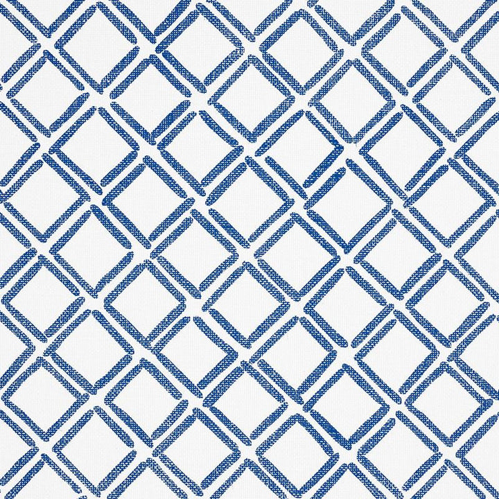 Dina Paperweave Cobalt 5008860 by Schumacher Wallpaper Textural Appeal 17.0" - Fabric Carolina -