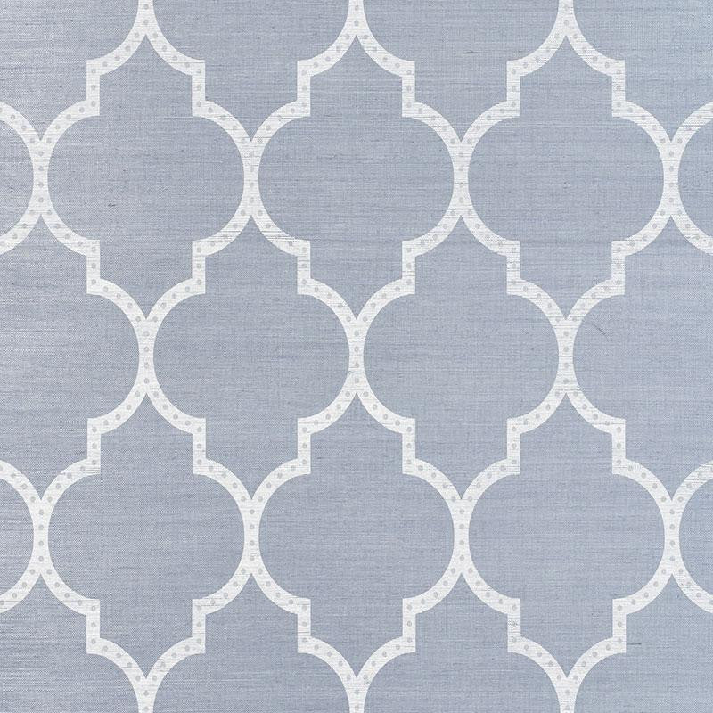 Algiers Sisal Chambray 5009020 by Schumacher Wallpaper Textural Appeal 8.5" - Fabric Carolina -