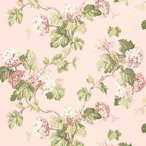 Viburnum Blush 5004370 by Schumacher Wallpaper