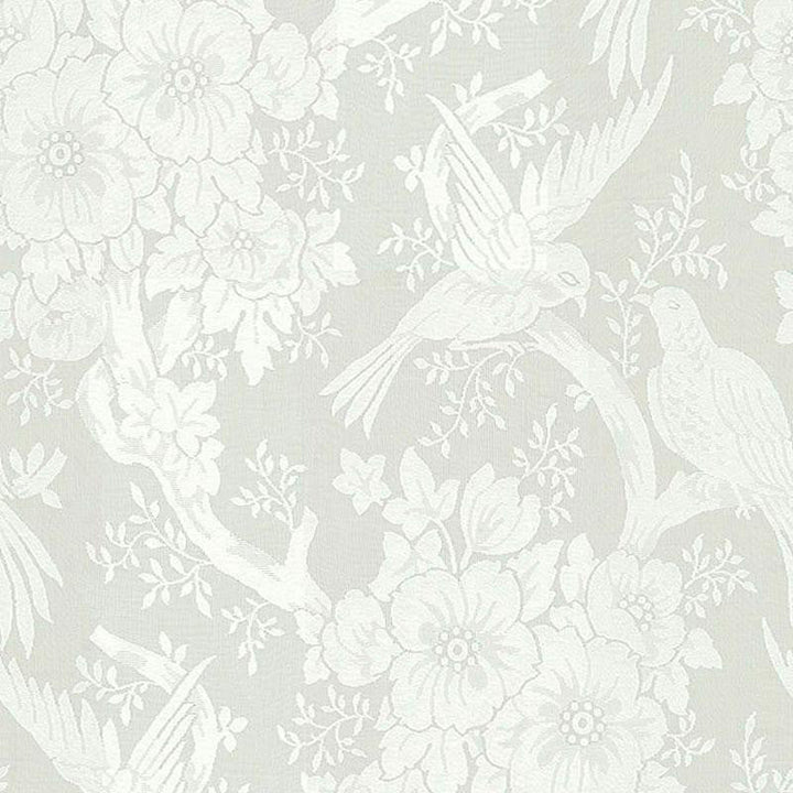 Jacquard Sheer Ii Ivory 32545 by Schumacher Designer Fabric Palazzo 22.62" - Swanky Fabrics -