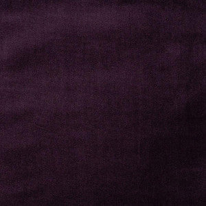 Venetian Silk Velvet Aubergine 70448 by Schumacher Fabric