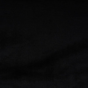 Venetian Silk Velvet Black 70430 by Schumacher Fabric