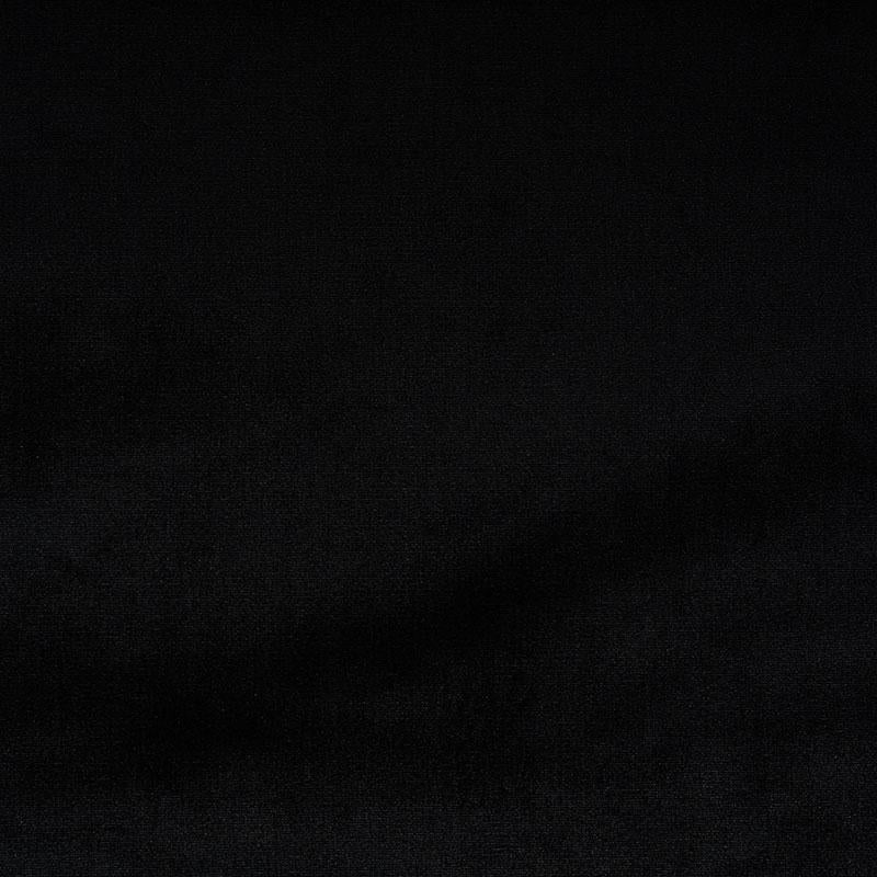Venetian Silk Velvet Black 70430 by Schumacher Designer Fabric Perfect Basics: Velvet - Swanky Fabrics -