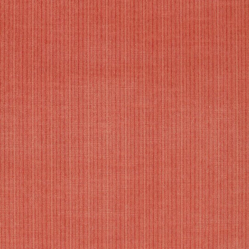 Antique Strie Velvet Coral 43046 by Schumacher Fabric Perfect Basics: Velvet - Fabric Carolina -