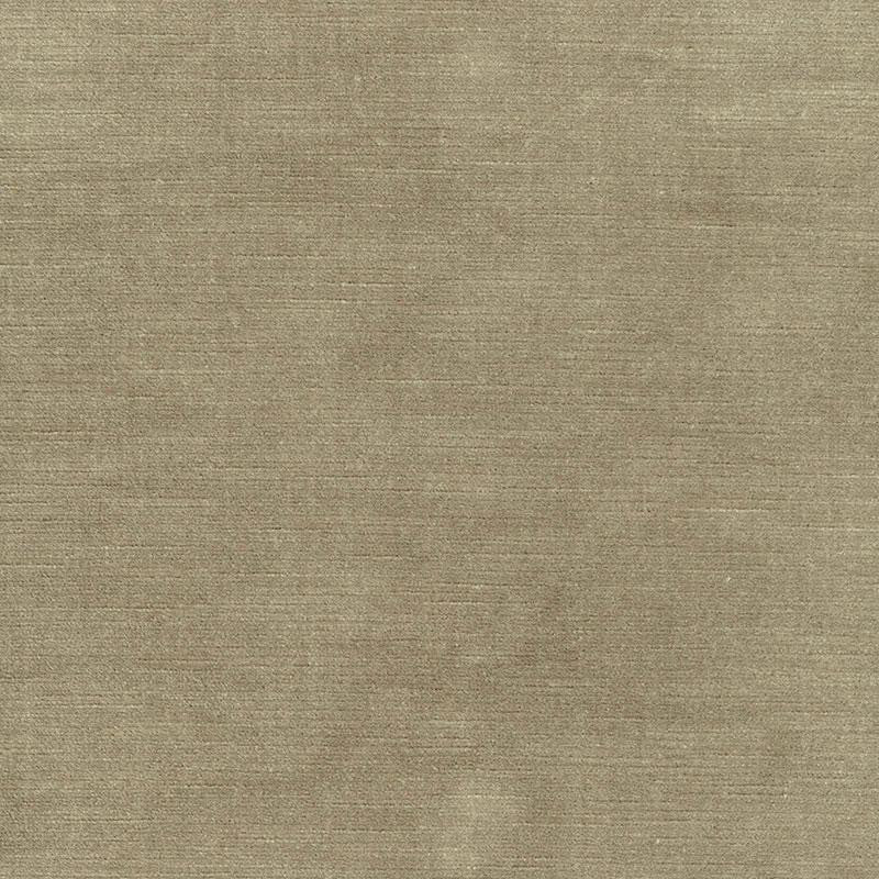 Antique Linen Velvet Pebble 43145 by Schumacher Fabric Perfect Basics: Velvet - Fabric Carolina -