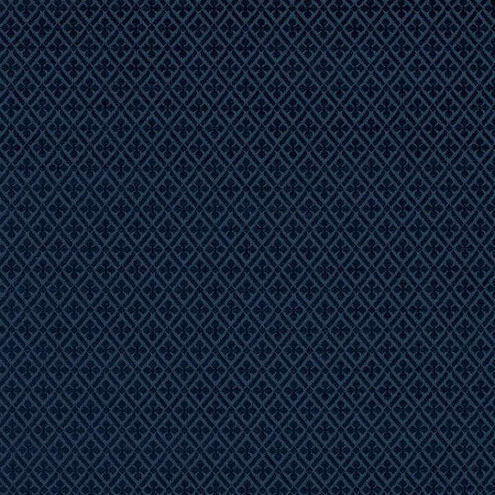 Whittington Chenille Blue 43453 by Schumacher Fabric Chroma 1.12" - Fabric Carolina -