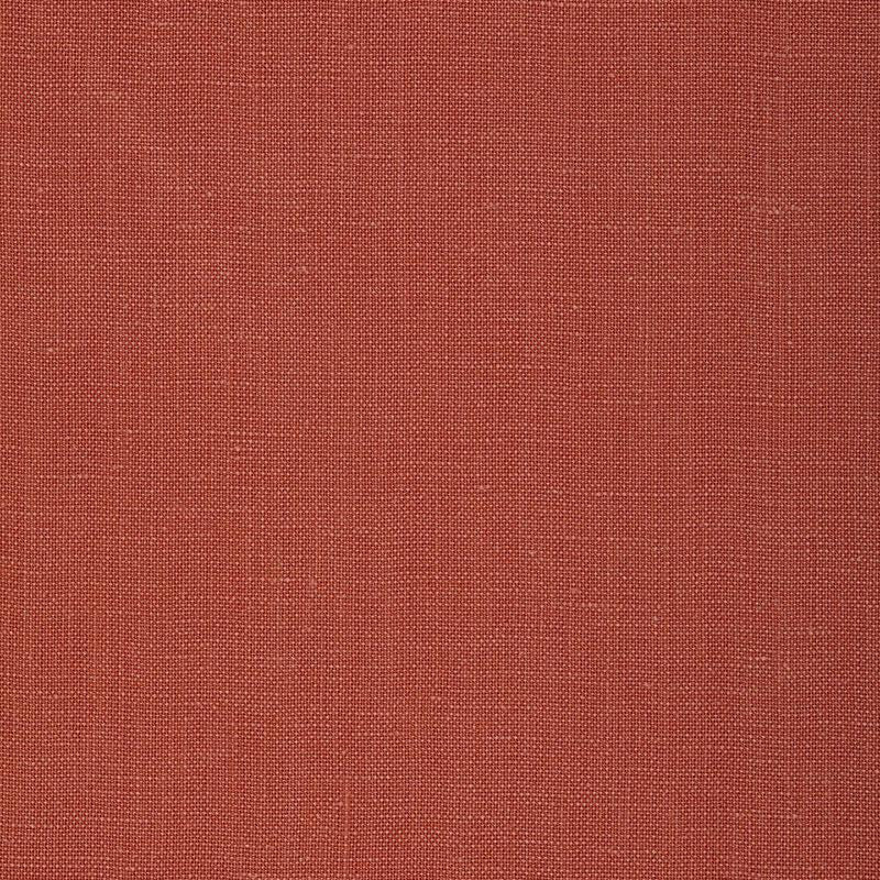 Gweneth Linen Tomato Red 50828 by Schumacher Designer Fabric Perfect Basics: Linen - Swanky Fabrics -