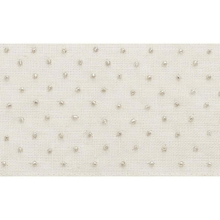 Northern Lights Beaded Tape Ivory 70620 by Schumacher Trim Couture Trims - Fabric Carolina -