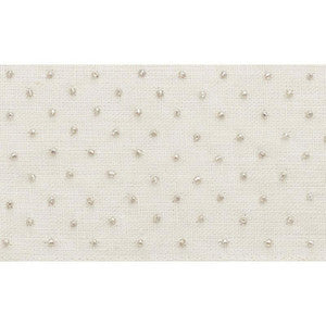 Northern Lights Beaded Tape Ivory 70620 by Schumacher Trim