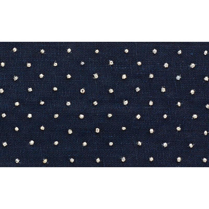 Northern Lights Beaded Tape Navy 70621 by Schumacher Trim Couture Trims - Fabric Carolina -