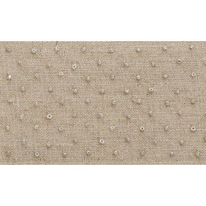 Northern Lights Beaded Tape Natural 70622 by Schumacher Trim