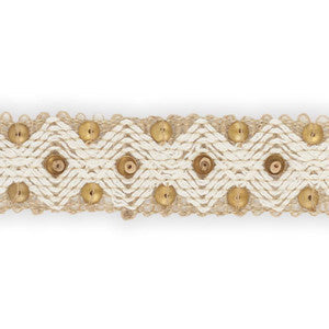 Colbert Tape Natural 70670 by Schumacher Trim
